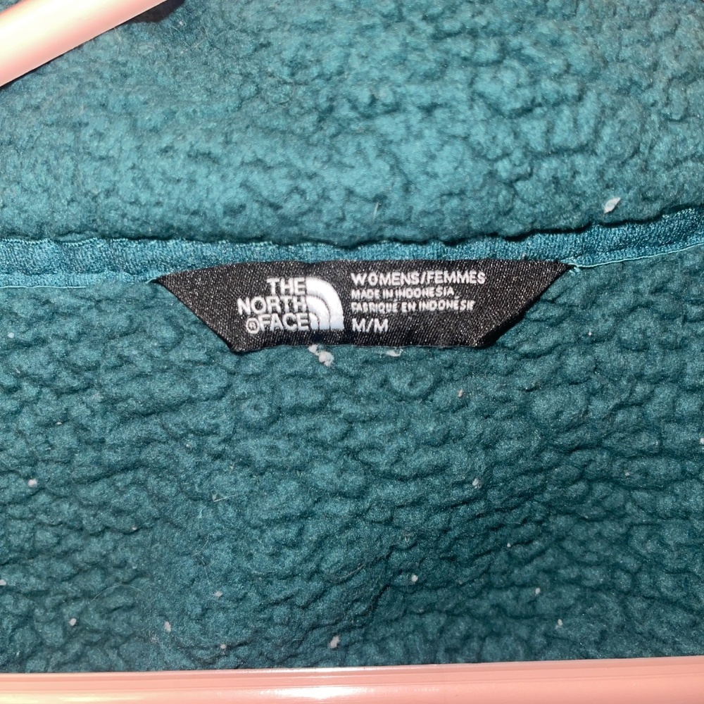 North Face Green Fleece Jacket - Picture 4 of 4